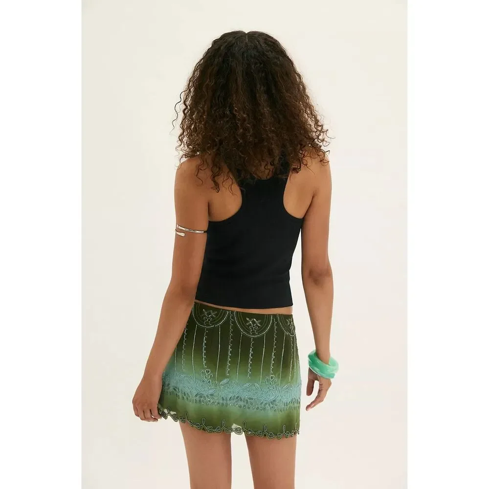 Free People Lala Beaded Skort